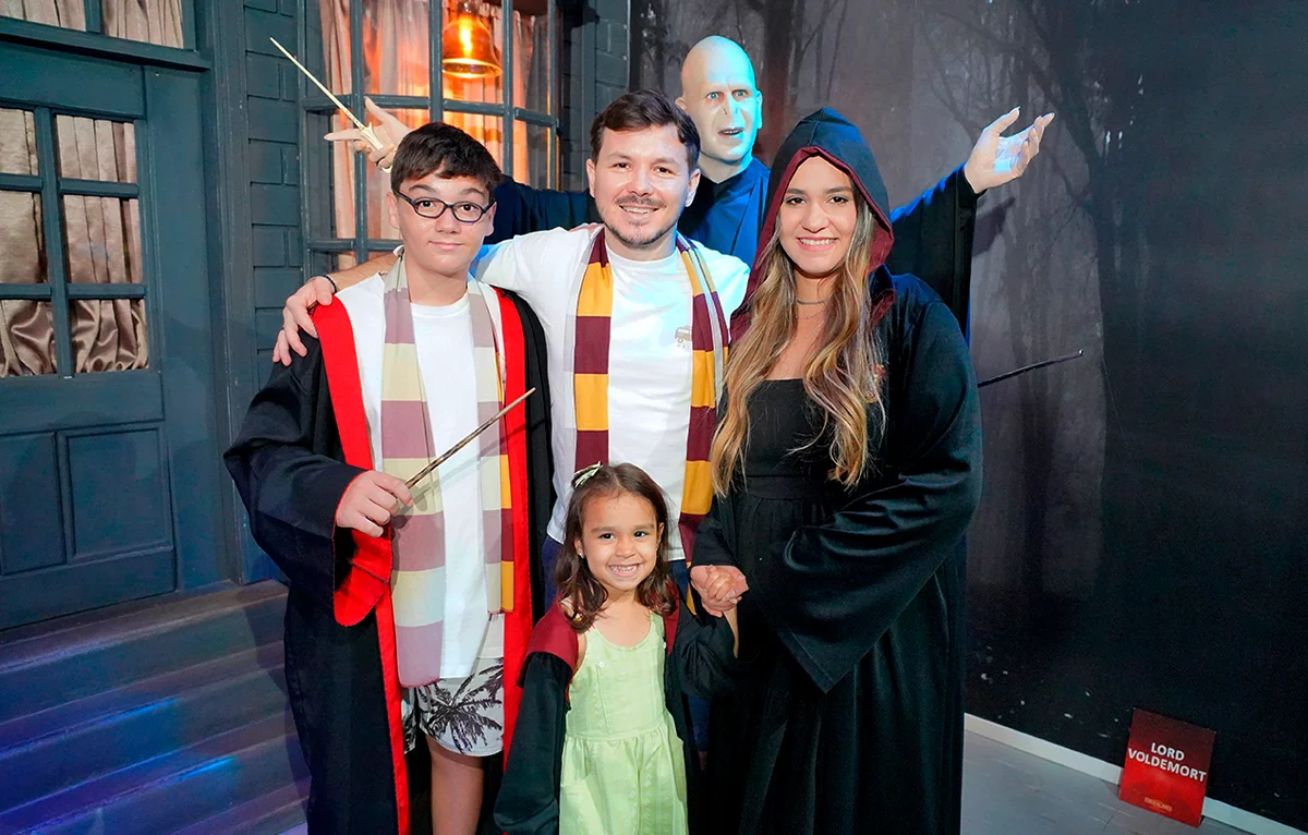 Magia e diversão ao lado dos bruxos mais famosos do cinema.