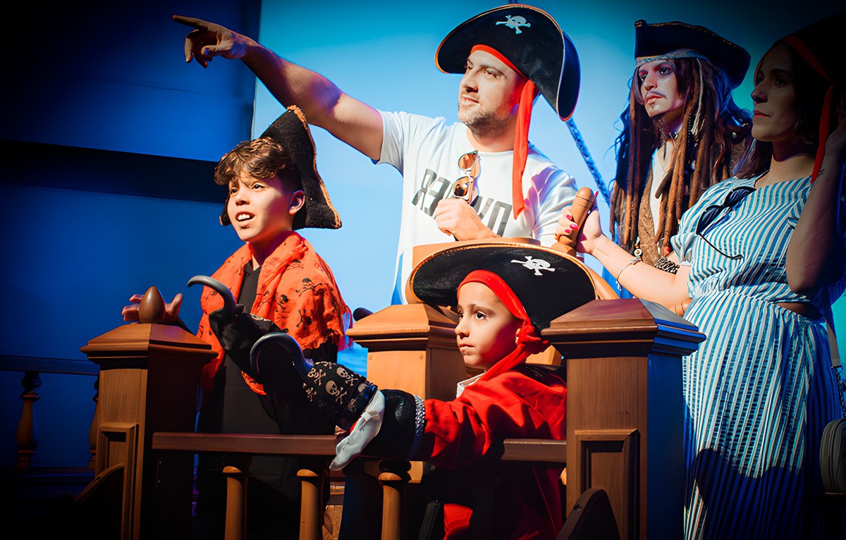 A fantasia se mistura com personalidades históricas em uma experiência inesquecível.